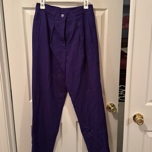 Vintage wool trousers.